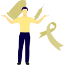 پیش‌نمایش فایل man-presenting-aids-protection-14327121 از پک روز جهانی ایدز