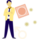 پیش‌نمایش فایل man-showing-virus-protection-condom-14327137 از پک روز جهانی ایدز