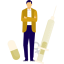 پیش‌نمایش فایل man-standing-near-vaccine-14327142 از پک روز جهانی ایدز
