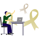 پیش‌نمایش فایل man-working-about-aids-day-14327123 از پک روز جهانی ایدز
