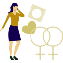 پیش‌نمایش فایل woman-discussing-about-condom-on-mobile-14327126 از پک روز جهانی ایدز