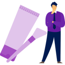 پیش‌نمایش فایل businessman-thinking-about-foundation-and-brush-13010371 از پک زیبایی‌شناسی / آرایشی
