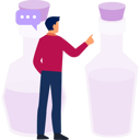 پیش‌نمایش فایل man-talking-about-liquid-foundation-13010361 از پک زیبایی‌شناسی / آرایشی