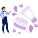 پیش‌نمایش فایل woman-talking-about-face-wash-13010370 از پک زیبایی‌شناسی / آرایشی