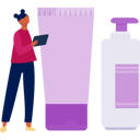 پیش‌نمایش فایل woman-pointing-skincare-bottle-13010395 از پک زیبایی‌شناسی / آرایشی