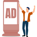 پیش‌نمایش فایل the-boy-happy-with-advertising-board-12860449 از پک تابلوهای تبلیغاتی