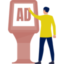 پیش‌نمایش فایل the-boy-is-doing-design-bill-board-12860445 از پک تابلوهای تبلیغاتی