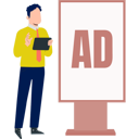 پیش‌نمایش فایل the-business-man-explaining-advertisement-12860459 از پک تابلوهای تبلیغاتی