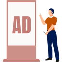 پیش‌نمایش فایل the-man-is-doing-bill-board-marketing-12860458 از پک تابلوهای تبلیغاتی