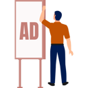 پیش‌نمایش فایل the-man-is-making-bill-board-12860456 از پک تابلوهای تبلیغاتی