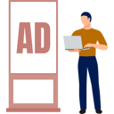 پیش‌نمایش فایل the-man-is-working-on-bill-board-advertisement-12860451 از پک تابلوهای تبلیغاتی