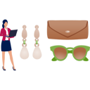 پیش‌نمایش فایل girl-buying-online-accessory-14360639 از پک فروشگاه لوازم جانبی و تخفیف‌ها