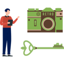 پیش‌نمایش فایل boy-is-presenting-retro-camera-14360697 از پک فروشگاه لوازم جانبی و تخفیف‌ها