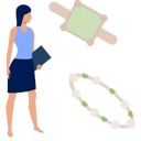 پیش‌نمایش فایل girl-is-looking-for-jewellery-14360706 از پک فروشگاه لوازم جانبی و تخفیف‌ها