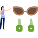 پیش‌نمایش فایل girl-showing-nail-polish-and-glasses-14360672 از پک فروشگاه لوازم جانبی و تخفیف‌ها