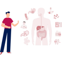 پیش‌نمایش فایل boy-explaining-human-digestive-system-14360436 از پک کولون و روده بزرگ