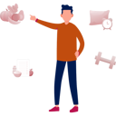 پیش‌نمایش فایل boy-pointing-healthy-food-14360450 از پک کولون و روده بزرگ
