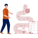 پیش‌نمایش فایل boy-showing-colon-report-14360414 از پک کولون و روده بزرگ