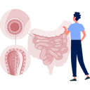 پیش‌نمایش فایل doctor-examine-organ-of-digestive-system-14360415 از پک کولون و روده بزرگ