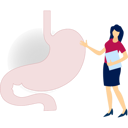 پیش‌نمایش فایل lady-doctor-pointing-stomach-pain-14360407 از پک کولون و روده بزرگ