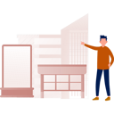 پیش‌نمایش فایل boy-showing-marketing-board-14360341 از پک تابلوهای تبلیغاتی