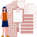 پیش‌نمایش فایل girl-showing-building-billboard-advertisement-14360338 از پک تابلوهای تبلیغاتی