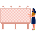 پیش‌نمایش فایل girl-showing-marketing-billboard-14360318 از پک تابلوهای تبلیغاتی