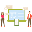 پیش‌نمایش فایل couple-using-e-commerce-4403714 از پک خرید و تجارت الکترونیک