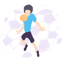 پیش‌نمایش فایل football-player-playing-football-4403491 از پک حرفه