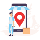 پیش‌نمایش فایل delivery-guy-at-delivery-location-4397933 از پک خدمات تحویل