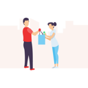 پیش‌نمایش فایل delivery-man-exchanging-money-and-giving-parcel-to-customer-4397949 از پک خدمات تحویل