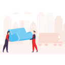 پیش‌نمایش فایل furniture-delivery-guys-delivering-couch-4397939 از پک خدمات تحویل