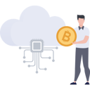 پیش‌نمایش فایل cryptocurrency-cloud-mining-4418794 از پک ارز دیجیتال