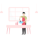 پیش‌نمایش فایل male-chef-serving-food-4418401 از پک آشپزی