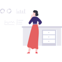 پیش‌نمایش فایل businesswoman-looking-at-statistical-data-chart-4423792 از پک تحلیل داده