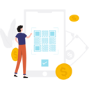 پیش‌نمایش فایل boy-using-qr-code-for-payment-4398333 از پک امور مالی