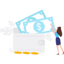 پیش‌نمایش فایل woman-using-digital-wallet-4398332 از پک امور مالی