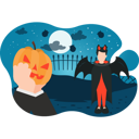 پیش‌نمایش فایل boy-ready-for-halloween-night-party-4424657 از پک هالووین