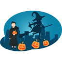 پیش‌نمایش فایل boy-with-halloween-clothes-4424653 از پک هالووین