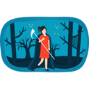 پیش‌نمایش فایل girl-in-vampire-costume-4424659 از پک هالووین