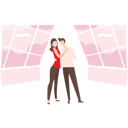 پیش‌نمایش فایل couple-dance-4431254 از پک روز ولنتاین
