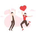 پیش‌نمایش فایل couple-dancing-on-valentine-4431265 از پک روز ولنتاین