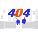 پیش‌نمایش فایل disconnected-4427738 از پک خطاهای صفحه