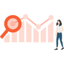 پیش‌نمایش فایل girl-analyze-the-data-using-seo-4430522 از پک تحلیل داده‌های سئو