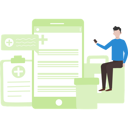 پیش‌نمایش فایل boy-using-online-medical-app-4427242 از پک درمان آنلاین