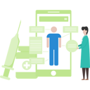 پیش‌نمایش فایل digital-medical-service-4427239 از پک درمان آنلاین