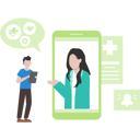 پیش‌نمایش فایل doctor-giving-online-medical-consultancy-4427245 از پک درمان آنلاین