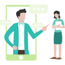 پیش‌نمایش فایل doctor-giving-online-medical-service-4427236 از پک درمان آنلاین