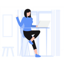 پیش‌نمایش فایل female-freelancer-doing-remote-work-4427462 از پک کار از راه دور