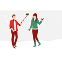 پیش‌نمایش فایل boy-and-girl-taking-selfie-at-a-tourist-place-4418328 از پک کریسمس